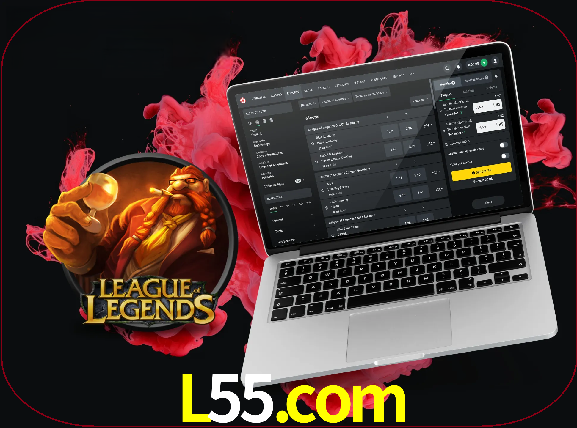 Se é um fã deste jogo, muitos torneios fantásticos que o vão surpreender estão disponíveis no l55.