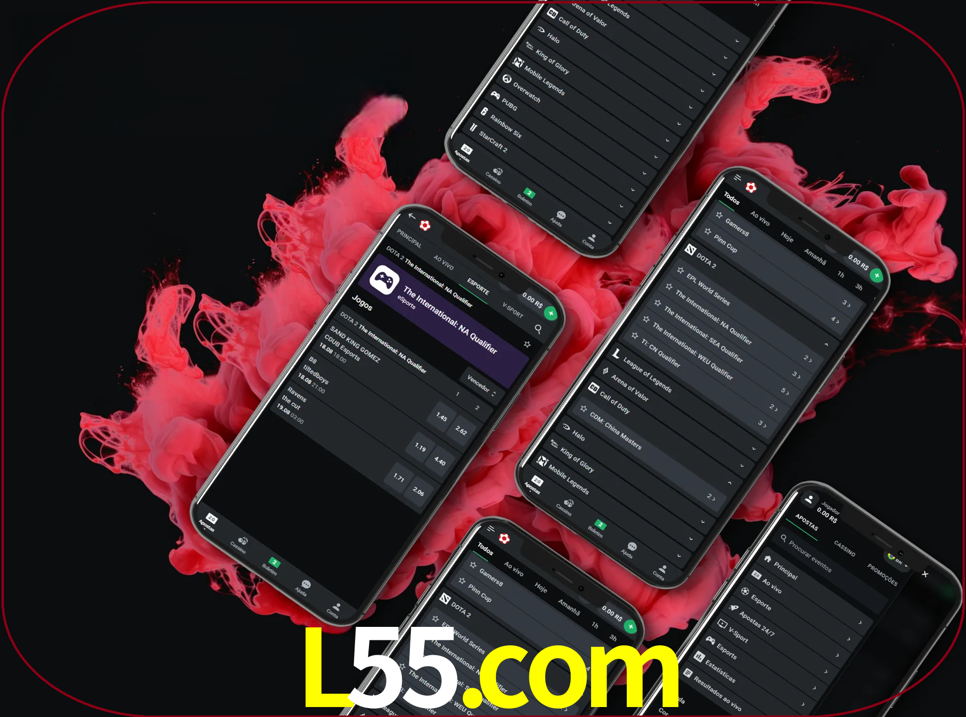 Se o seu smartphone não for compatível com a aplicação, esta opção do l55 ajudá-lo-á a desfrutar do jogo.