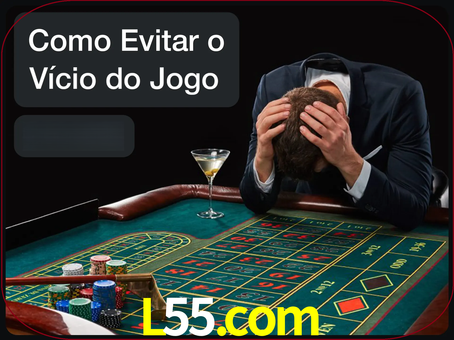 Você é responsável por cada uma de suas apostas.